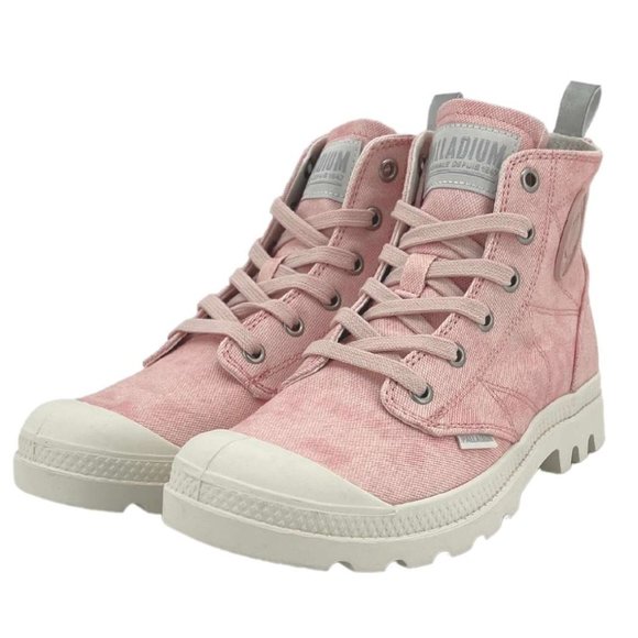 Palladium | Women's Pampa Zip Desert Wash Hi-Tops | Pink | Size 7 - Picture 1 of 6